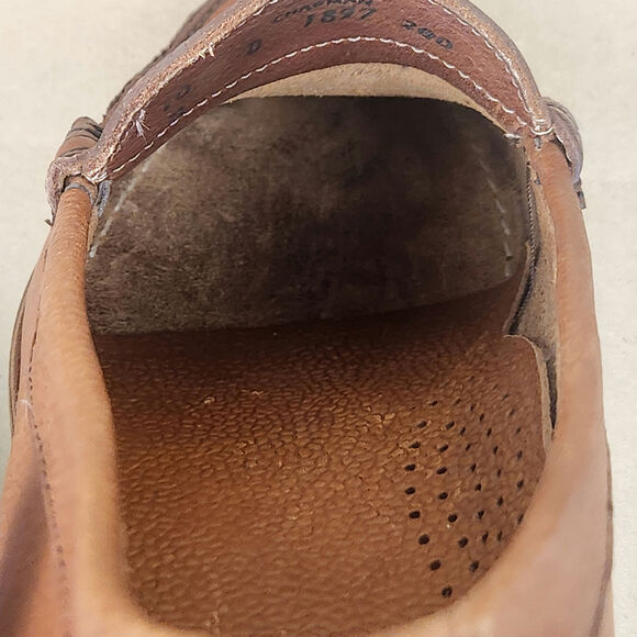 Bass Weejun Penny Loafers Larson Seahorse Men’s SZ 10 D Brown Arch Support EUC - Picture 7 of 16